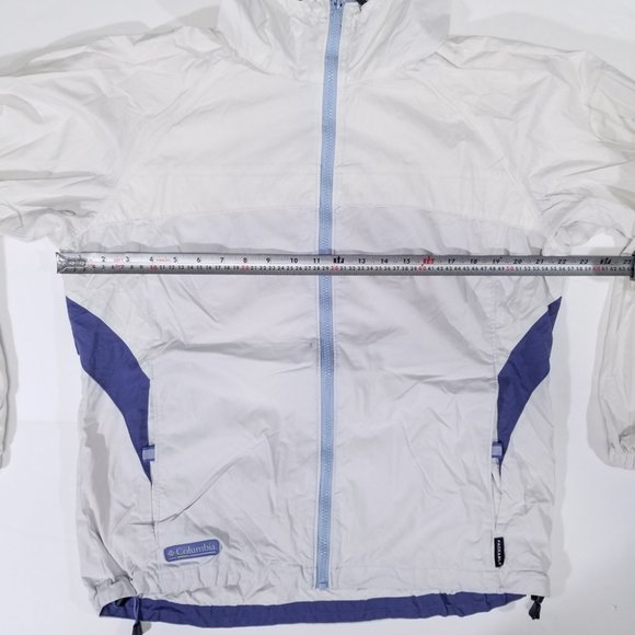 Columbia Packable Hooded Windbreaker Rain Coat - Picture 8 of 11